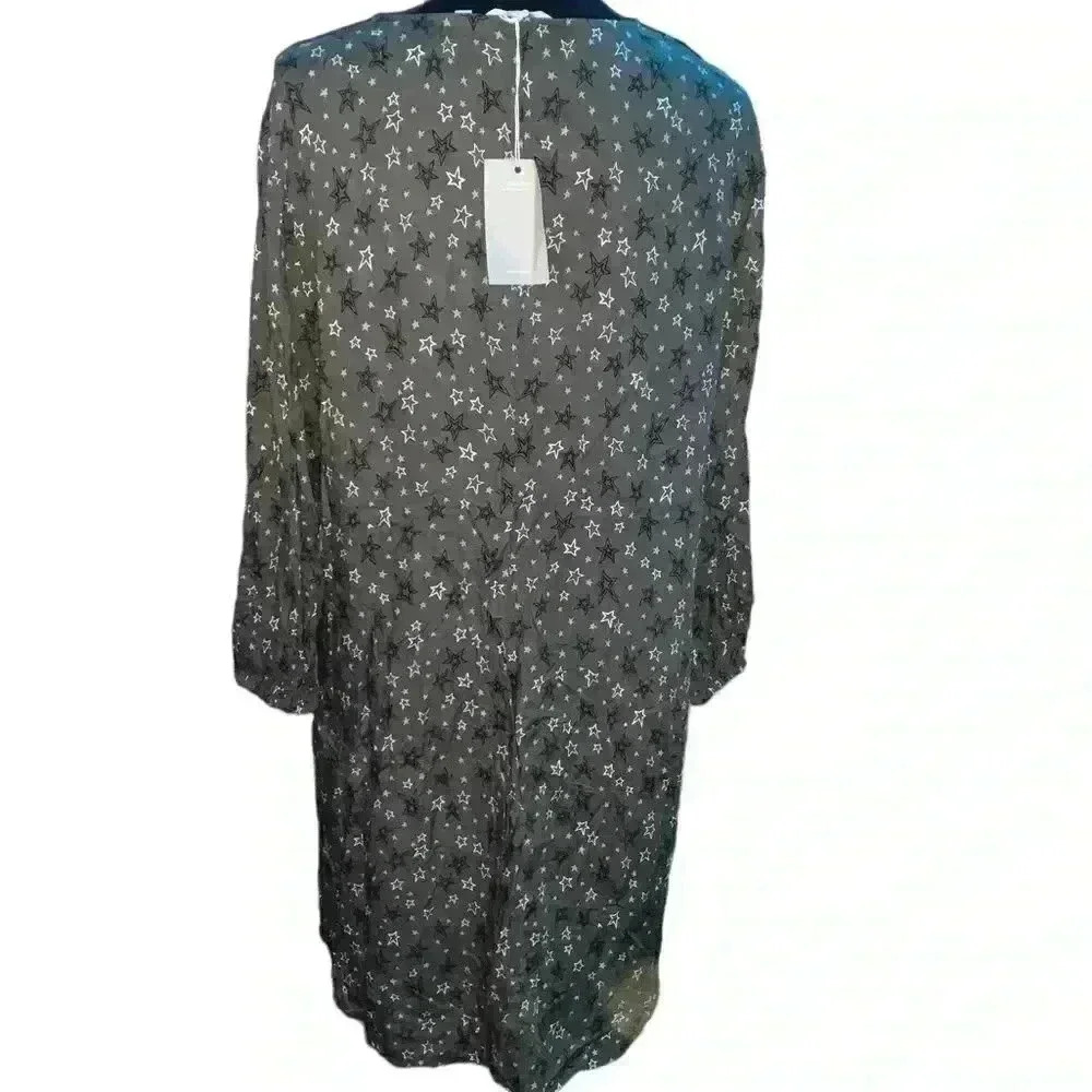 NWT Boden Green Star Print Vanessa Shift Dress Size 16 - Picture 4 of 4